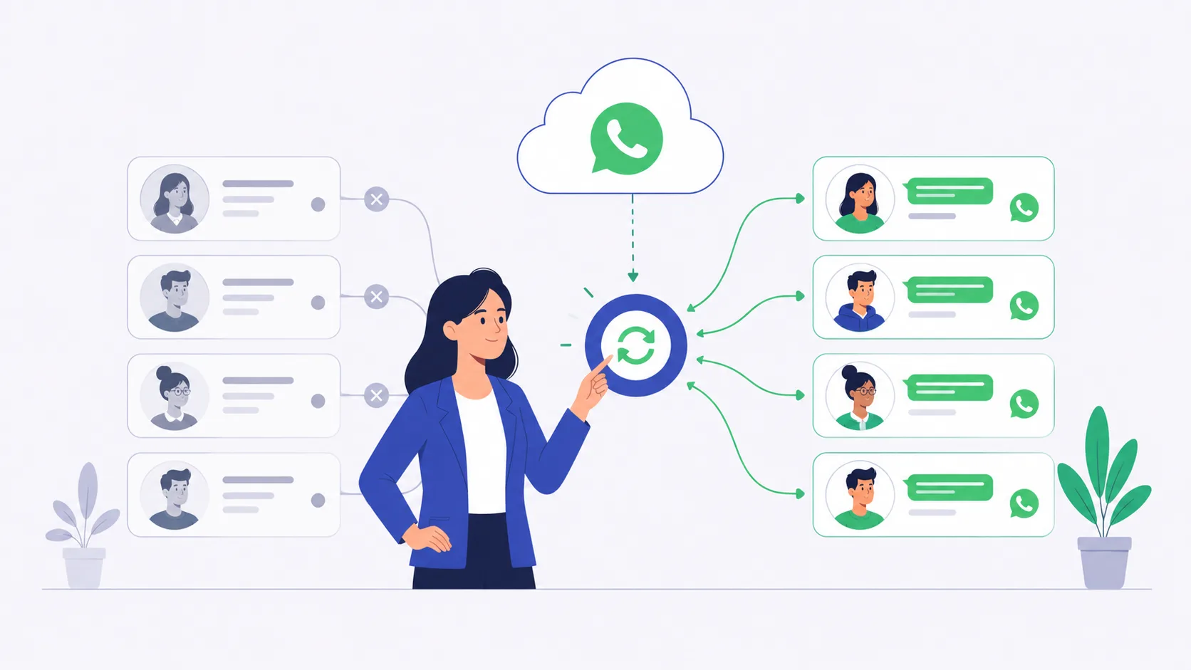 Revive Dead Leads via Official WhatsApp Cloud API | ViveLead