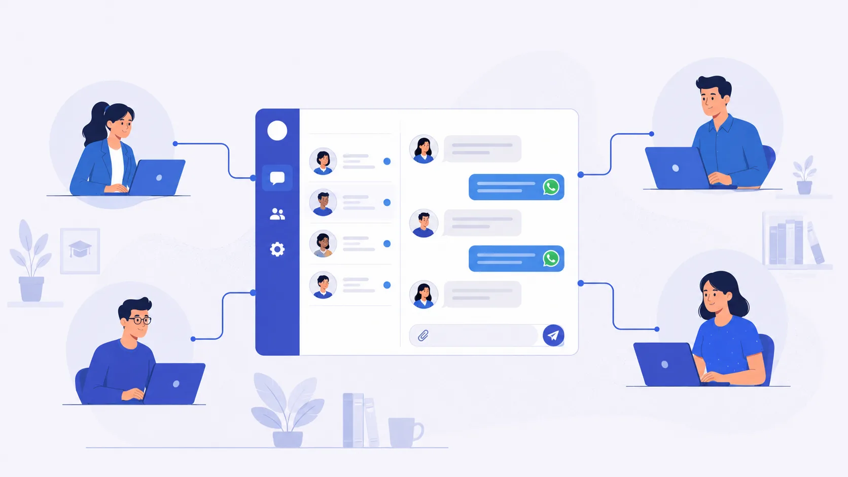 Why Your EdTech Needs a Shared WhatsApp Inbox | ViveLead